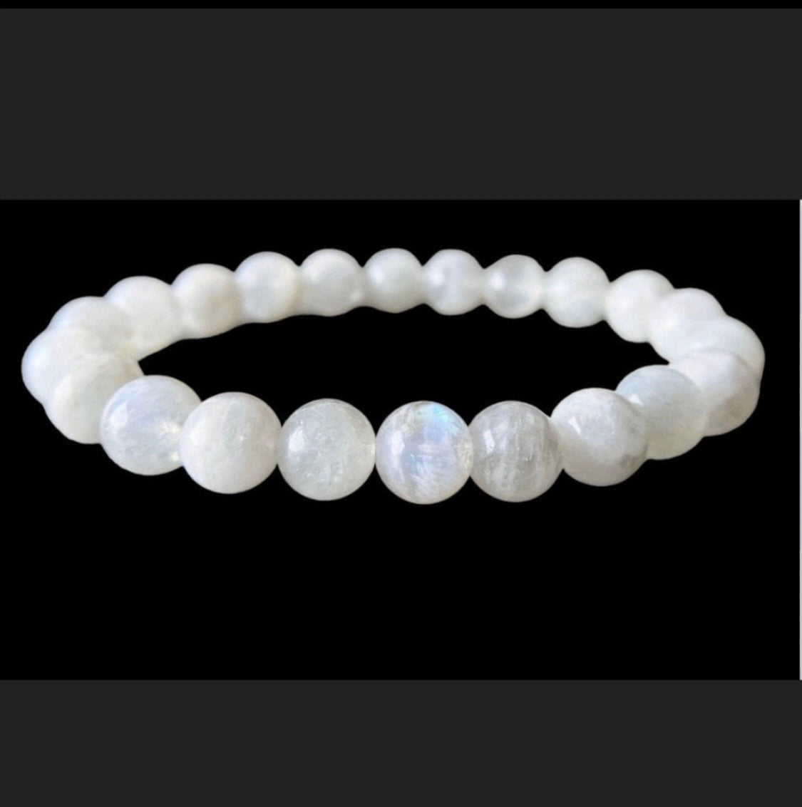 Genuine Moonstone Gemstone Bracelet