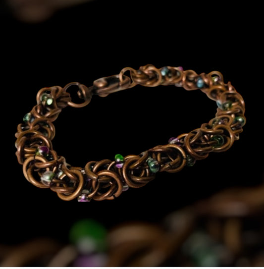 Copper Byzantine Bracelet